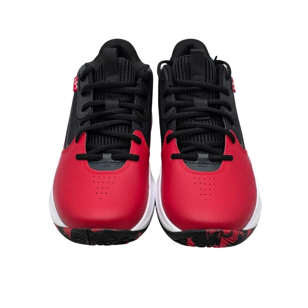 Under Armour Lockdown 7 Basketball Sneakers Men's 9.5 Women's 11 Red Black NEW